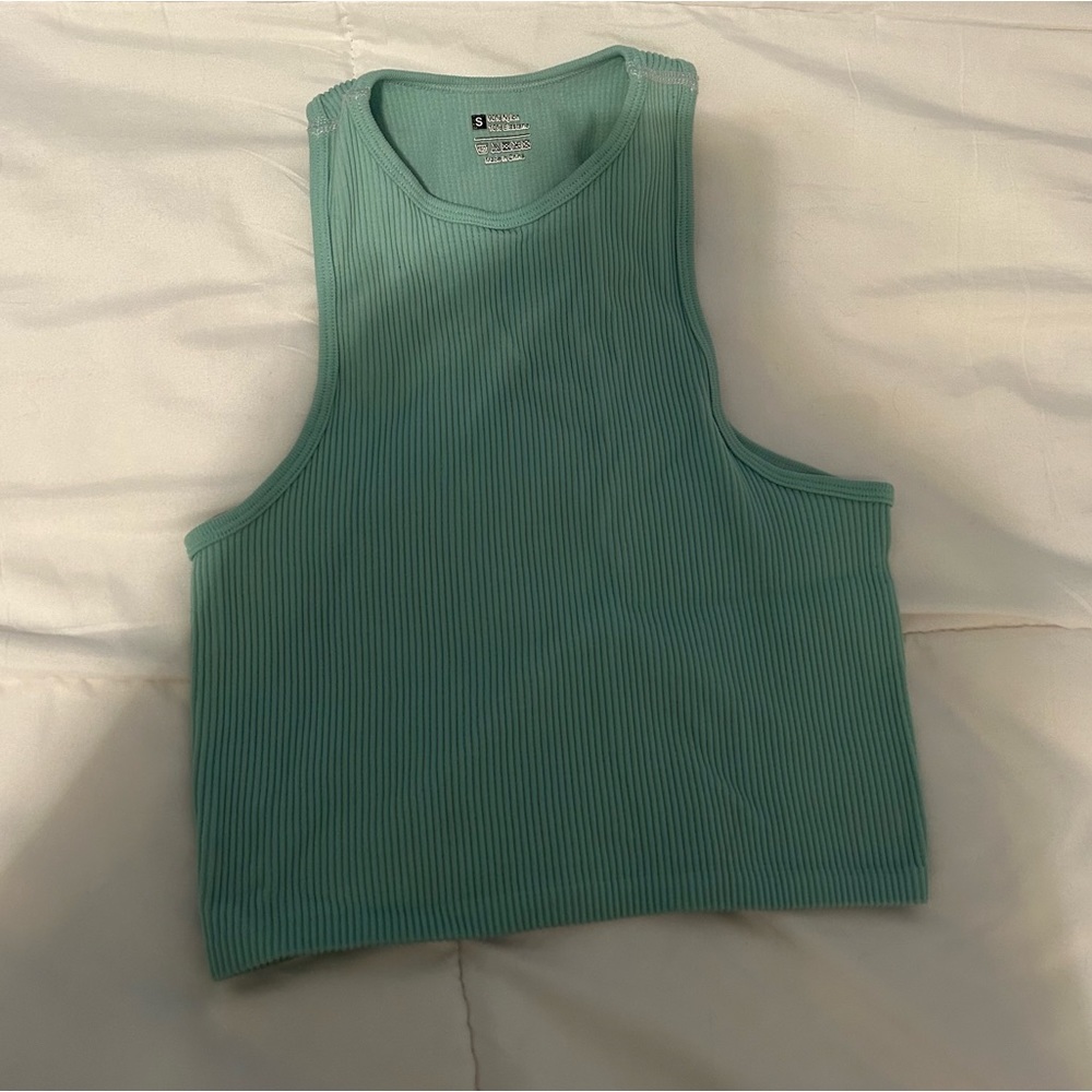 Green Halter Top